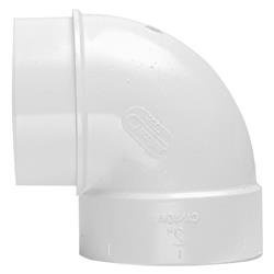 Kolano 90° krótkie nyplowe do odkurzacza centralnego
