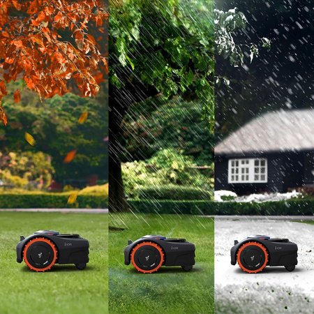 SEGWAY NAVIMOW i108E GPS Kosiarka RTK Bez kabla + DASZEK, MODUŁ 4G, OSTRZA