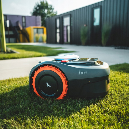 SEGWAY NAVIMOW i108E GPS Kosiarka RTK Bez kabla + DASZEK, MODUŁ 4G, OSTRZA