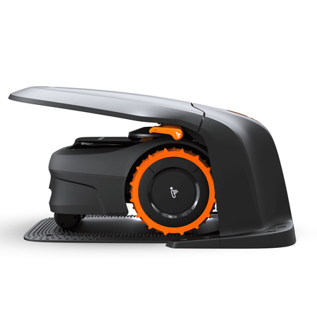 Robot koszący Segway Navimow X330E z trymerem, garażem i ostrzami