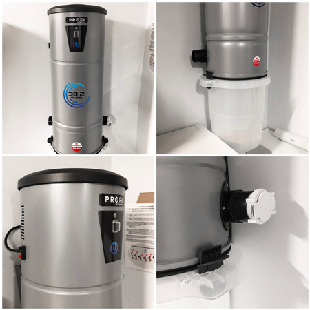 Odkurzacz centralny PROFI 38.2 + HDR