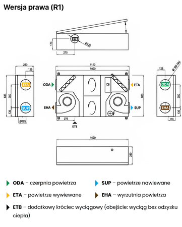 Rekuperator Komfovent Domekt R300F
