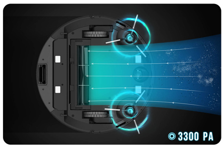 Robot sprzątający Vactronic SR7 3300 Pa + Stacja ssąca