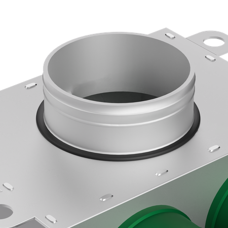 Skrzynka rozprężna krótka 2x75/125
