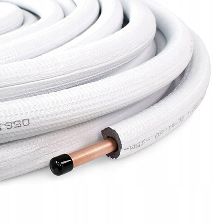 Rura Miedziana do klimatyzacji w otulinie 1/4 Tivento Flex krążek 25m