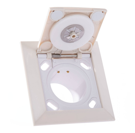 Gniazdo ssące Magnetic Kremowe