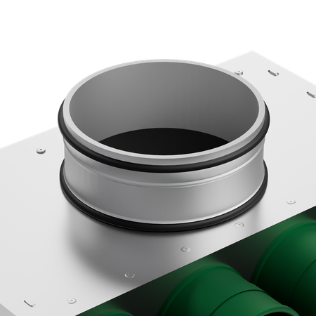 Skrzynka rozprężna krótka 4x75/160