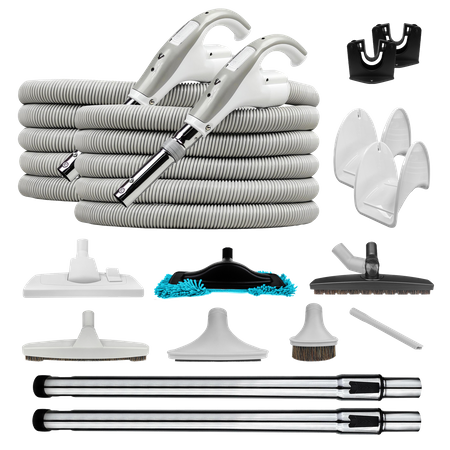 Odkurzacz centralny Sach VAC3 1.5 + Zestaw Sprzątający Elegance