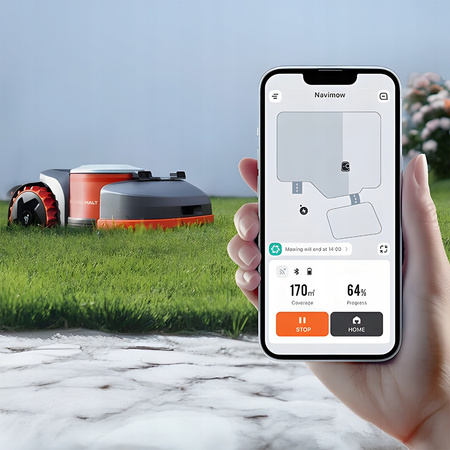 Robot koszący Segway Navimow H1500E VisionFence bez kabli + DASZEK, NOŻE