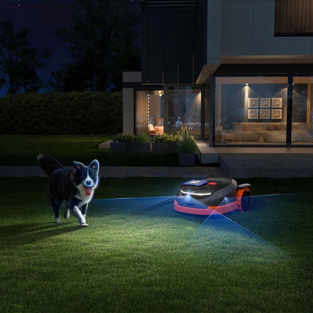 Robot koszący Segway Navimow X315E z trymerem i ostrzami