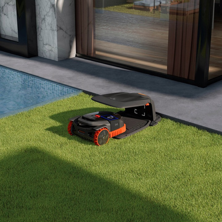 Robot koszący Segway Navimow X315E z garażem i ostrzami