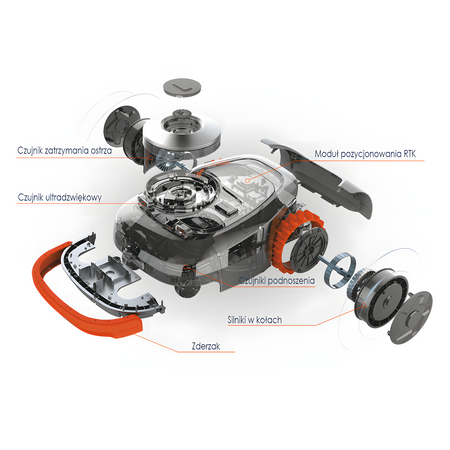 Robot koszący Segway Navimow H1500E-VF