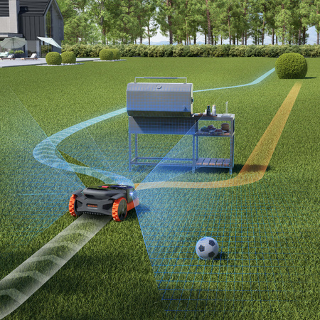 Robot koszący Segway Navimow X390E VisionFence GPS bez kabli