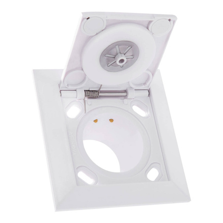 Gniazdo ssące Slim Białe