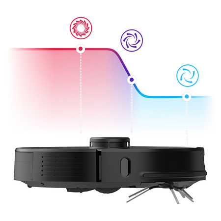 Robot sprzątający Vactronic SR7 3300 Pa + stacja do systemu chowanego odkurzacza centralnego