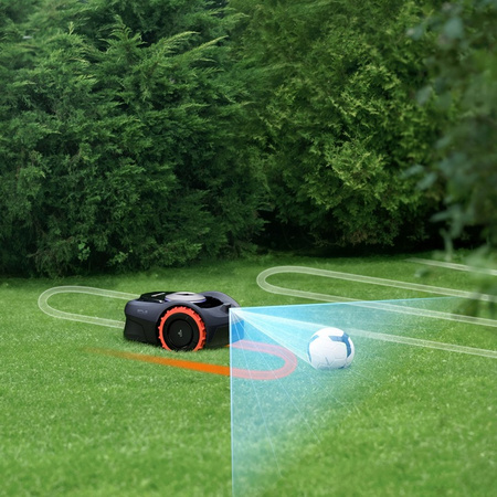 SEGWAY NAVIMOW i108E GPS Kosiarka RTK Bez kabla + DASZEK, MODUŁ 4G, OSTRZA