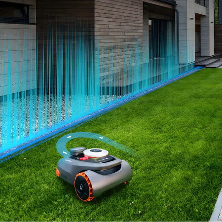 Robot koszący Segway Navimow H1500E VisionFence bez kabli + DASZEK, NOŻE